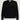 Pull homme col rond en cachemire 2 fils noir – Rodier