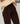 Legging en peau d'agneau stretch marron fonce – Rodier, vue 4