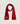 Écharpe en laine mérinos unisexe OEKO-TEX® - Rouge Vermillion