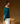 Cashmere V-ringad tröja - Duck Green