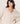 Oversized V-ringad kashmirtröja - White Ecru