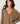 Oversized kashmir tröja med V-ringad - Camel Brown