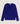 Oversized V-ringad kashmirtröja - Ultramarine Blue