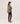 Pull col montant oversize en cachemire - Beige