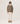 Pull oversize col V en cachemire - Beige
