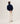 Cashmere turtleneck sweater - Midnight Blue
