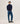Cashmere turtleneck sweater - Navy Blue