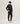 2-ply cashmere jogging pants - Black