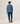 Round-neck 2-ply cashmere sweater - Blue