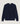 Round-neck 2-ply cashmere sweater - Midnight Blue