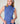 Silk turtleneck twin-set - Blue Gray