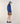 Pull col tunisien en laine mérinos - Bleu Saphir