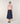 Short merino wool cardigan - Pearl Pink