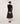 Short merino wool cardigan - Black