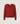 Pull col V en maille fine - Brique