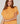 Pull long col montant manches courtes chiné - Jaune