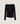 Long-sleeved draped t-shirt - Black