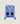 Tricolor väst i merinoull - Horizon Blue