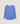 Pull col V oversize en laine - Bleu Horizon