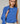 Silk round neck twin set - Cobalt Blue