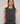 Silk round neck twin set - Dark Gray