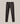 Stretch läderleggings - Mörkbrun
