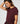 Round-neck wool twin-set - Prune