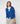 Merino wool cardigan - Azure Blue