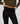 Stretch leggings i lammskinn - Svarta