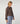 Veste courte croisée en maille Milano - Marron Taupe