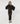 Flared long-sleeve T-shirt - Noir