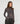 Mock-neck T-shirt - Anthracite