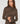 Draped T-shirt - Marron