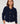 Short structured cardigan - Marine